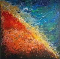 Sadaf Zeeshan, 36 x 36 Inches, Acrylic on Canvas, AC-SZEE-001